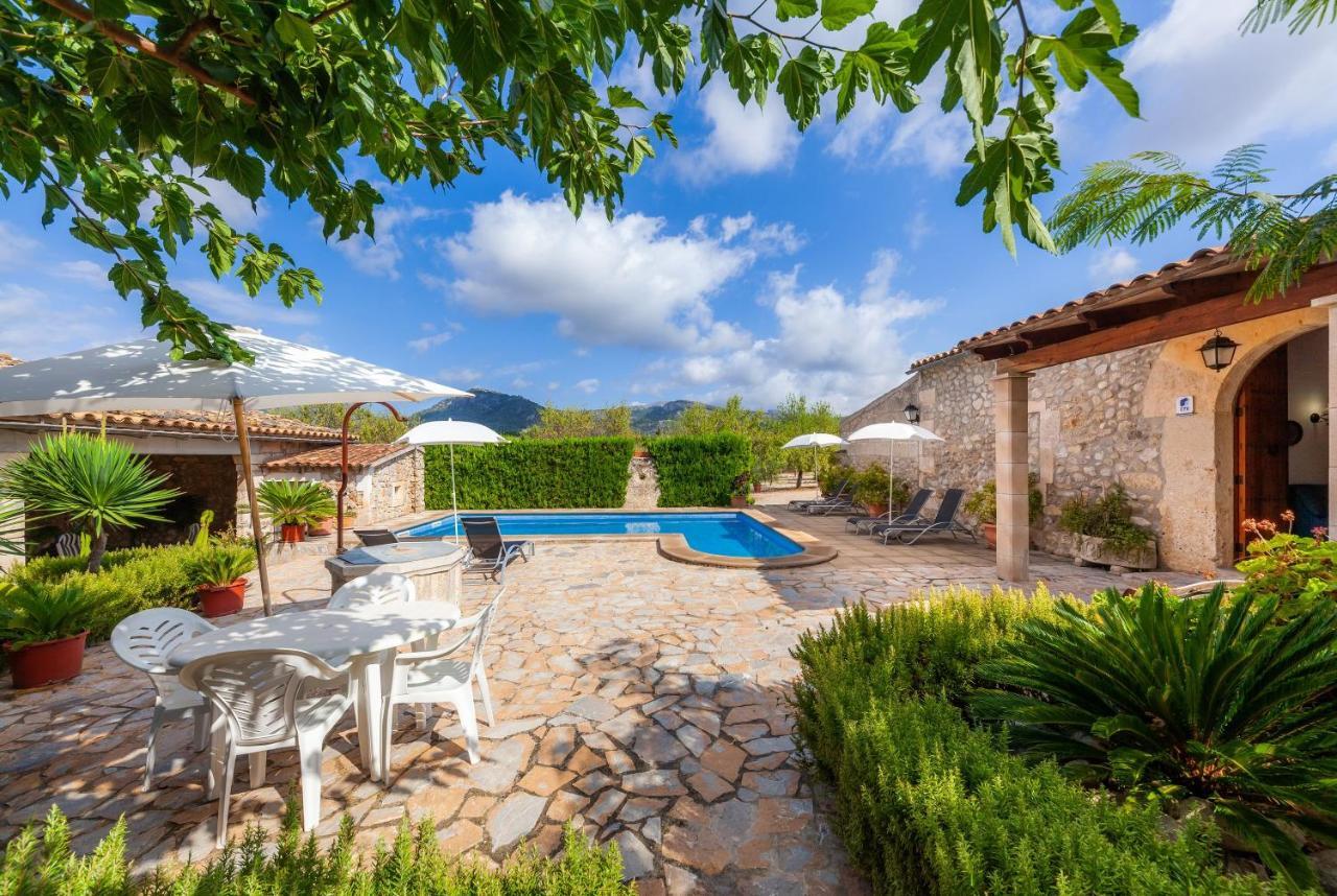 Villa S'alqueria Vell Campanet Exterior foto